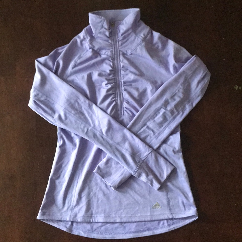 ADIDAS quarter-zip jacket